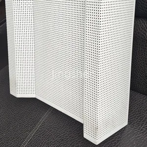 Custom Powder-coated Hexagonal Perforated Metal Speaker Grille, Outdoor Speaker, Honeycomb Metal Speaker Grille thumbnail-4
