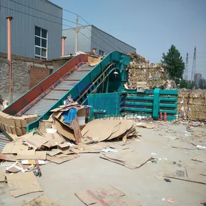 Hydraulic Waste Paper Baler Press Machine Hydraulic Baler Machine Waste Treatment Equipment EPC thumbnail-5