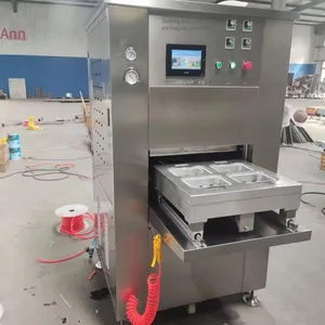 Cherry Sealing Box Fresh-keeping Gas-adjusted Packaging Machine, Vacuum Packaging Machine for Fresh-keeping Boxed Fruits thumbnail-1