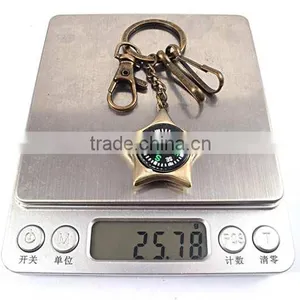 Factory Direct Sales Custom Metal Compass Keychain thumbnail-6