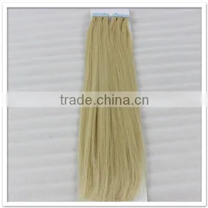Light Golden Brown Hair Color Skin Weft Hair Extension Tape Hair thumbnail-4
