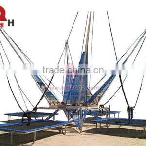 Exciting Four in One Commercial Bungee Trampoline thumbnail-1