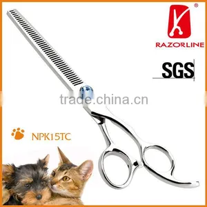 NPK15TC - SUS440C Pet Grooming Thinning Scissors thumbnail-1