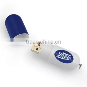Colorful Plastic Material Pill Shape Memoria USB 2.0 thumbnail-6