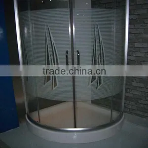 High Quality Non-transparent Forsted Glass for Shower Door thumbnail-1