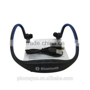 Free Sample Neckband S9 Sport Wireless Bluetooth 4.0 Headphone Earphone thumbnail-1