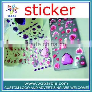 Acrylic Stone Diamond Shaped Mirror Sticker thumbnail-1