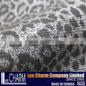 Woven Printed Leopard Pattern Cotton Lycra Fabric thumbnail-5