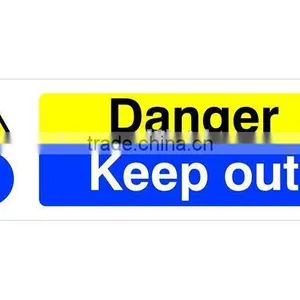 Keep Out Hazard Sign /Indicator /Warning thumbnail-1