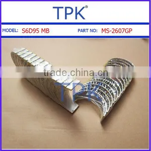 Komatsu 6D95, S6D95 Main Bearing Set,Metal Bearing, MS-2607GP M409H M890K 6204-21-8100 6204-21-8600 thumbnail-1