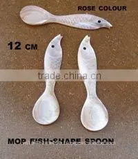 Mother of Pearl Fish-shape Spoon thumbnail-1