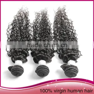 New Arrival Very Cheap Brazilian Hair Pure Brazilian Bouncy Curl Human Hair Weaving Unprocessed Wholesale Virgin Brazilian Hair Quality Choice thumbnail-3