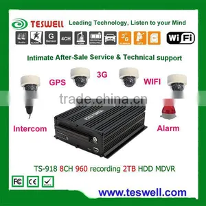 Mdvr,8 Channels Dvr,Linux Dvr H.264 Mdvr 8 Channels Dvr Linux Dvr H.264 960H Recording VGA Output Oil-sensor and People Counting thumbnail-1
