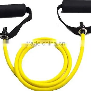 Resistance Tube With Handle Chest Expander Yoga Resistance Band thumbnail-6