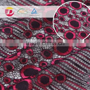 Cheap African Organza 3d Flower Embroidered Lace Extender Fabric for Sale thumbnail-3
