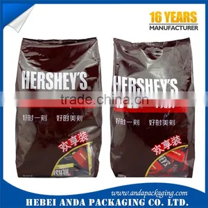 Chocolate Candy Roll Packing Film / Plastic Printed Bags for Chocolate Bar Packaging thumbnail-3