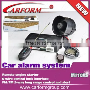 Factory Wholesale New Upgrade English/Persian Version Magicar M110AS Scher-Khan Two Way Car Alarm Security System With Remote thumbnail-1