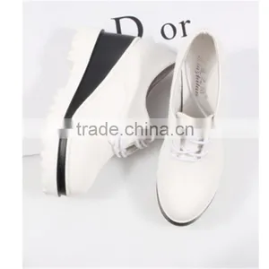 Korean Little Girls Fashion Dress 9.5cm High Leisure White Shoes thumbnail-5