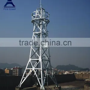 Guyed Roof Top Tower for Cell Phone Signal Wifi Signal thumbnail-3