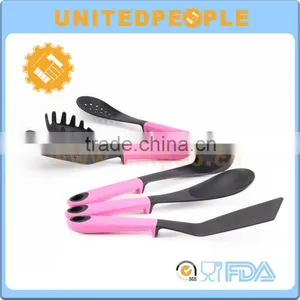 PP Handle 6 Piece Coloful Nylon Non-Stick Kitchen Utensil Set thumbnail-1