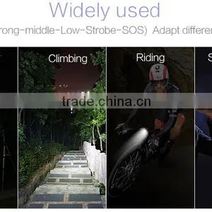 Bulk Home Use Waterproof Rechargeable USB Flashlight A5 thumbnail-5