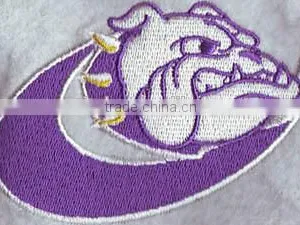2016 Cartoon Animal Dog Custom Iron on Applique Cross, Iron on Embroidered Hockey Patches thumbnail-3