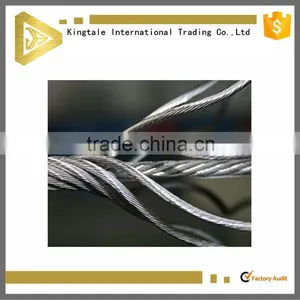 Steel Wire Rope for Crane Ungalvanized Steel Wire Rope Aircraft Cable thumbnail-1