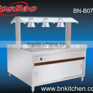 Restaurant Supply 8 Pan Buffet Bain Marie With Cabinet thumbnail-1