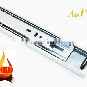 Low Price Hot Selling 45MM Telescopic Quiet Drawer Slides thumbnail-3