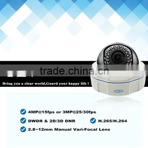 New Products 3mp ip Poe Cameras Vari-focal Domes H264 H265 Poe ip External Dome Camera thumbnail-2