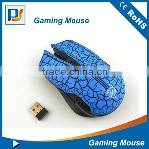 Crack 6D 2.4GHz Wireless Optical Gaming Mouse Mice 2000DPI for Laptop thumbnail-1