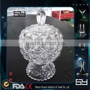 Christmas Decorative Crystal Glass Candy Storage Jar Quality Choice thumbnail-3