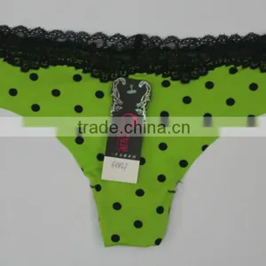 Fancy Women Underwear High Quality Sexy Lace g String thumbnail-1