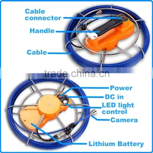 Pro 20m 12 LED Endoscope Borescope Sewer DVR 3.5" Pipe Inspection Camera System thumbnail-4