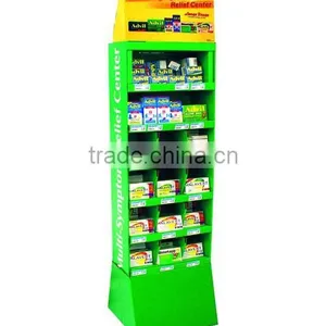 Top Quality Corrugated Cardboard Pharmaceuticals Display thumbnail-1
