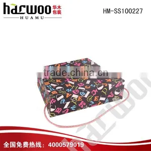 Fashion Free Sample Custom Made Logo Printed Jewelry Gift Boxes thumbnail-4