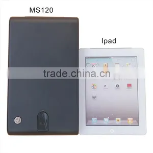 Wholesale- MS120 Micro Vault Portable Fingerprint Biometric Mini Car Gun Pistol Security Storage Portable Steel Safe Box / Vault thumbnail-2