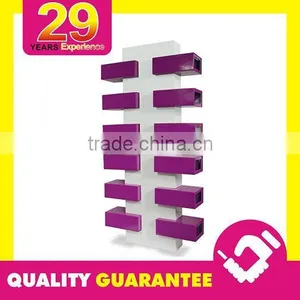 Black in Free Standing Shelves Three Tier Folding Display Shelf thumbnail-2