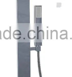 Simple Design Square Shower System Switching Between Hand Shower and Shower Head for Bathroom thumbnail-1