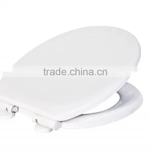 Two Push Button Quick Release WC Toilet Seat Cover With European Standard Size thumbnail-1