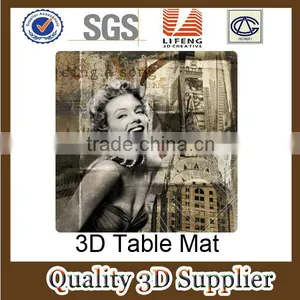 Plastic 3d Table Mats thumbnail-1