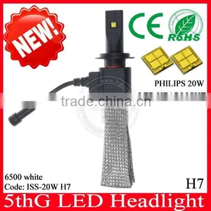 5thG Led Headlight Super Bright!! Led Auto Light h1 h7 h4 Led Light for Audi a3 thumbnail-1