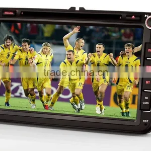 8" HD 3G Car Stereo CD Player MP3 Usb Map Dvd Bluetooth For VW PASSAT SEAT Altea Amarok Golf 5 6 Sharan Scirocco thumbnail-1