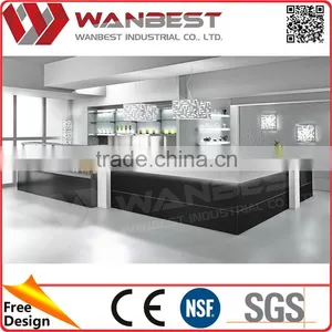 Made in China Nice Looking Stainless Steel Bar Counter Table thumbnail-1