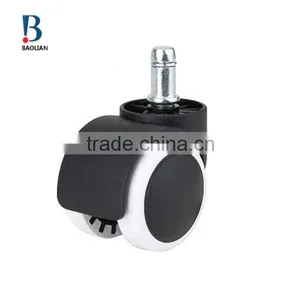 2016 Popular China 2 Inch Medium Duty PU Furniture Caster Wheels thumbnail-1