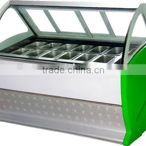 Ice Cream Showcase /ice Cream Display Showcase thumbnail-1