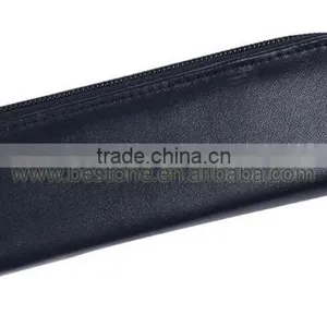 Custom Leather Pen Bag Case With Zipper thumbnail-2