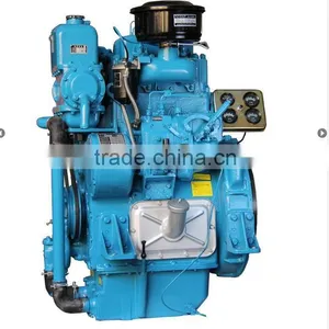 China Nantong 2 Cylinders Small Inboard Marine Diesel Engine 24kW thumbnail-2