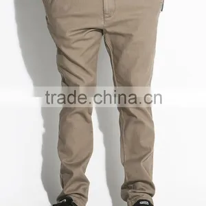 Cotton Spandex Blend Cheap Chino Pants,Stylish Navy Blue Fashion Chino Cotton Custom Men Jogger Pants thumbnail-3