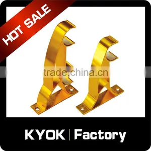 KYOK Swish 22mm Extendable Curtain Pole Bracket for 28mm Curtain Poles,0.5mm Resin Curtain Rings Wall Curtain Rings Accessories thumbnail-1